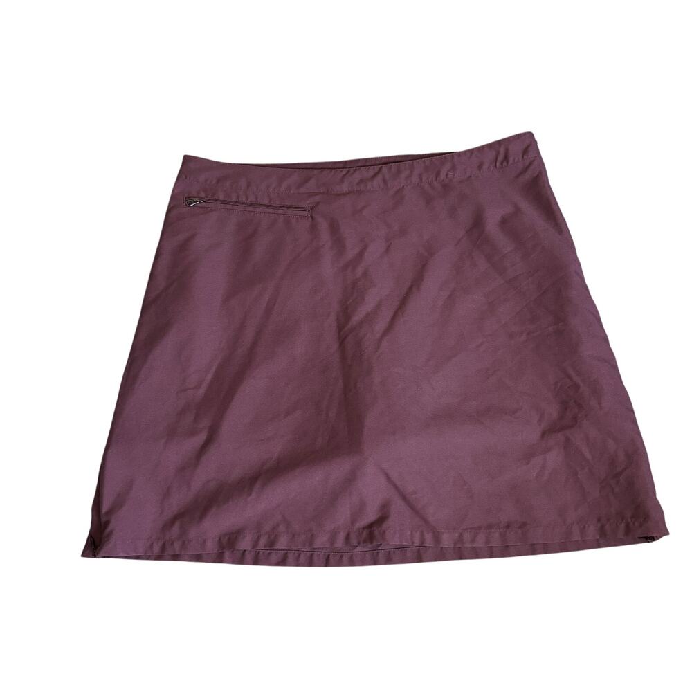 Patagonia Skort Lined Shorts Outdoor‎ Hiking Burgundy Women's 10- Gorpcore